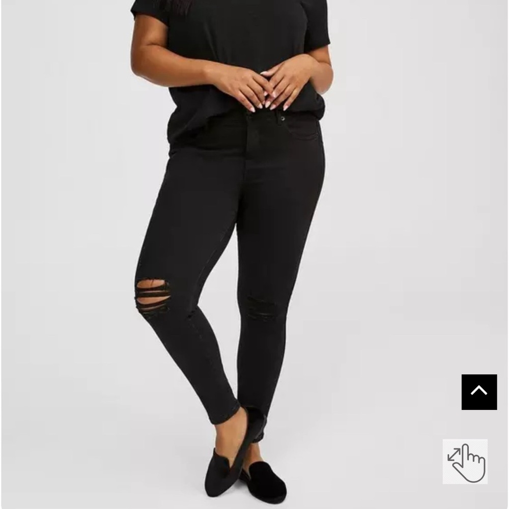 Torrid bombshell skinny jeans